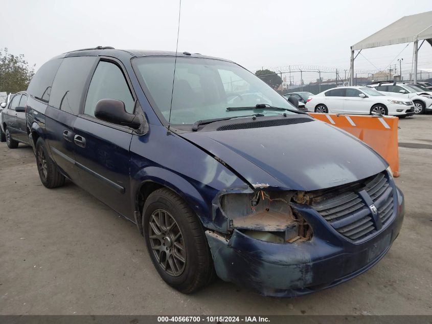 2006 Dodge Grand Caravan Se VIN: 1D4GP24R26B634554 Lot: 40566700