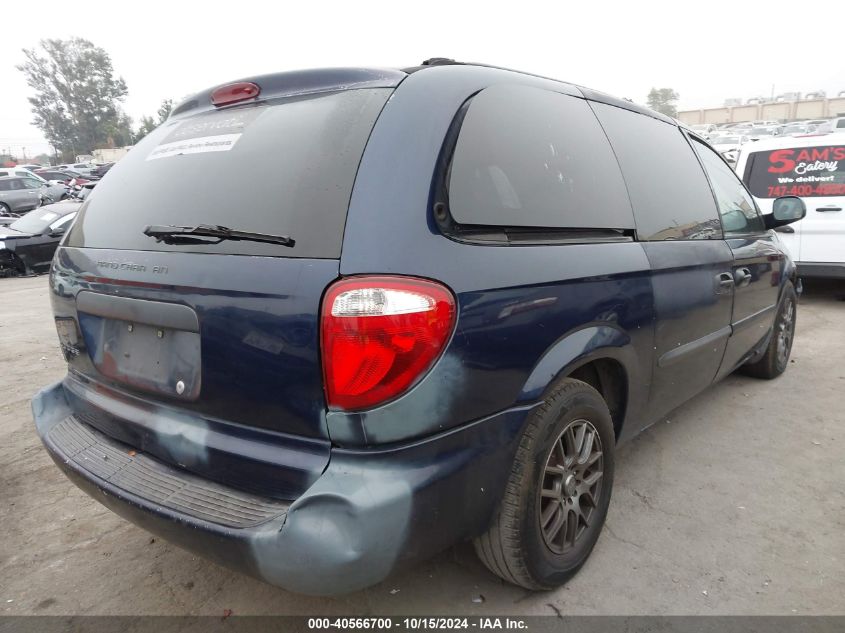 2006 Dodge Grand Caravan Se VIN: 1D4GP24R26B634554 Lot: 40566700