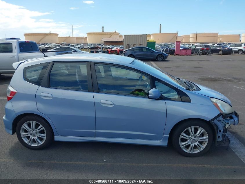 2009 Honda Fit Sport VIN: JHMGE88439S031653 Lot: 40566711