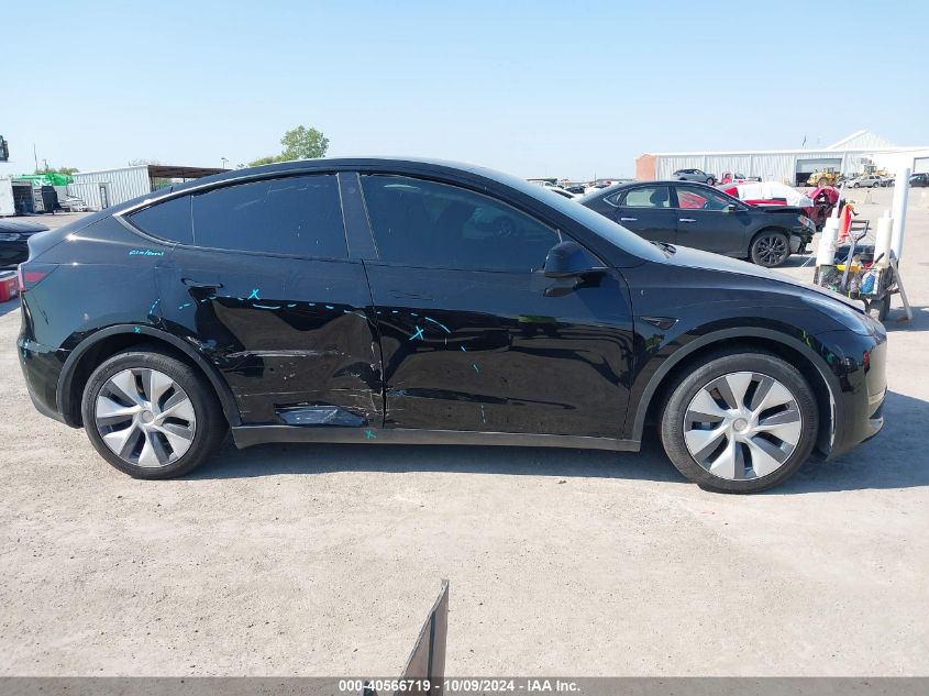 2023 Tesla Model Y Awd/Long Range Dual Motor All-Wheel Drive VIN: 7SAYGDEE6PA046695 Lot: 40566719