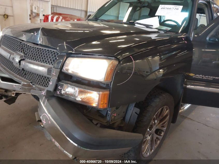 2006 Chevrolet Avalanche 1500 Lt VIN: 3GNEK12Z06G131216 Lot: 40566720