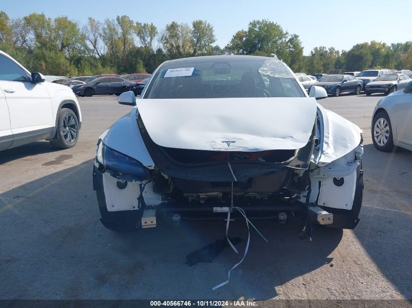 2024 Tesla Model 3 Long Range Dual Motor All-Wheel Drive VIN: 5YJ3E1EB1RF792558 Lot: 40566746