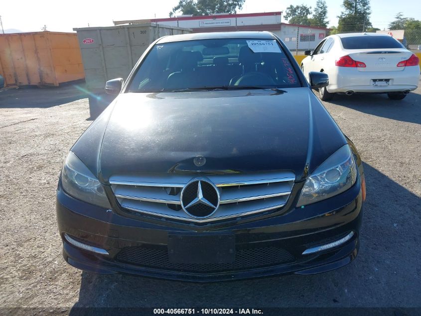 2011 Mercedes-Benz C 300 Luxury/Sport VIN: WDDGF5EB7BR136179 Lot: 40566751