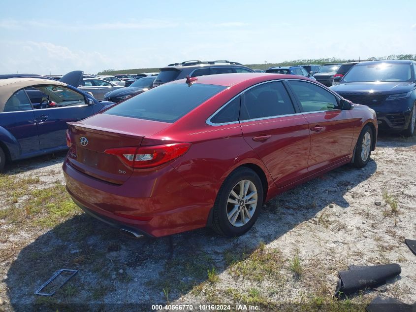 VIN KNDPB3A27D7447433 2016 HYUNDAI SONATA no.4