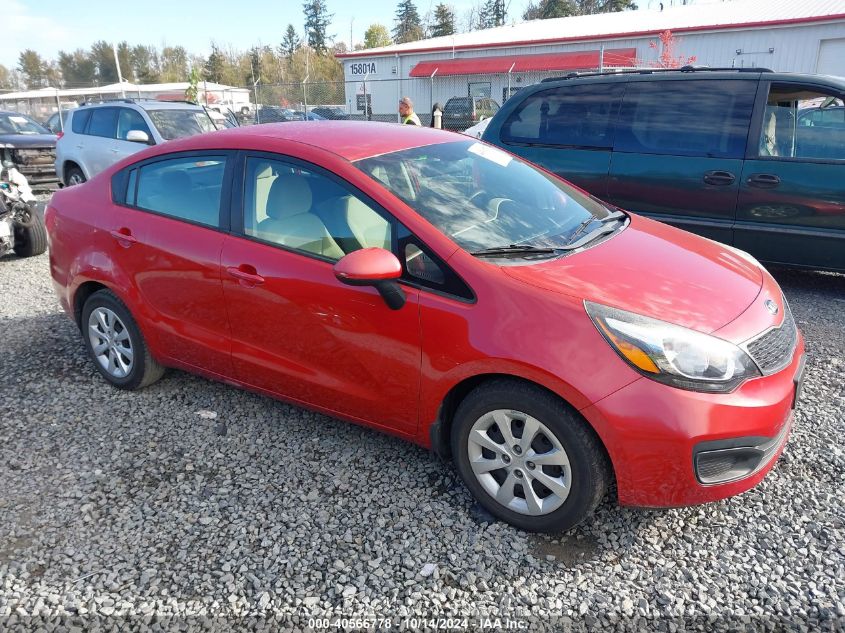 2013 Kia Rio Lx VIN: KNADM4A32D6317235 Lot: 40566778