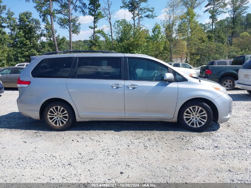 5TDYK3DCXCS246753 2012 Toyota Sienna Xle V6 8 Passenger