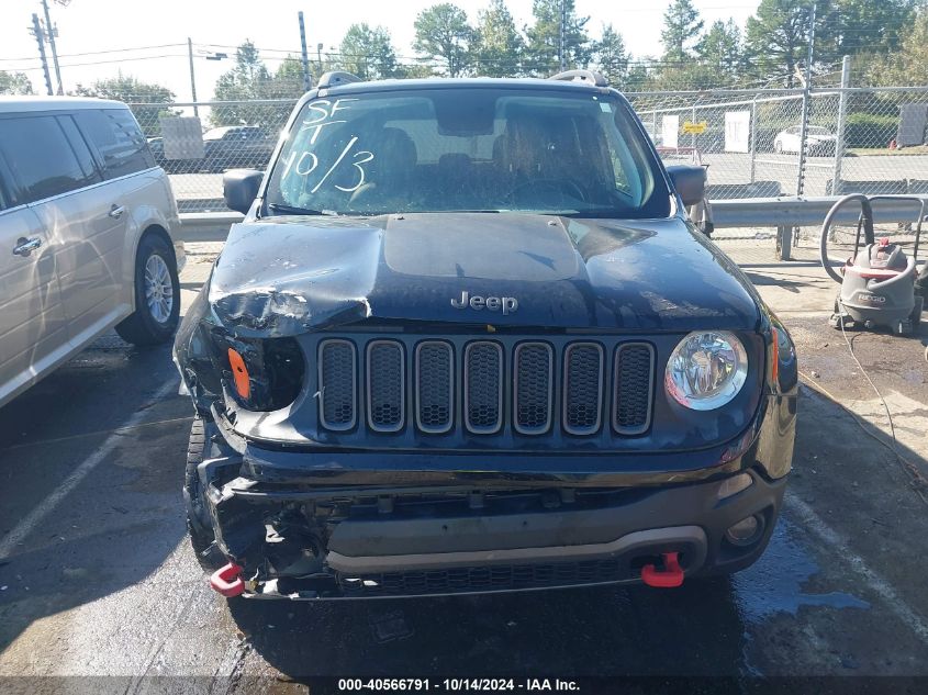 2018 Jeep Renegade Trailhawk 4X4 VIN: ZACCJBCB2JPH00925 Lot: 40566791