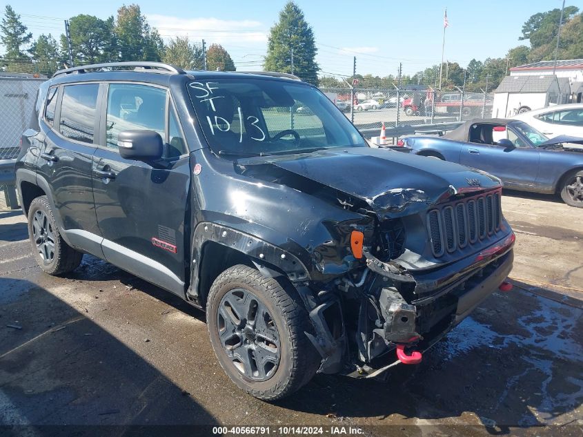 2018 Jeep Renegade Trailhawk 4X4 VIN: ZACCJBCB2JPH00925 Lot: 40566791