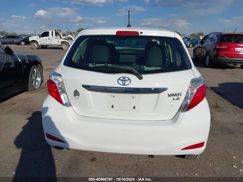 2014 Toyota Yaris Le (Tmc/Cbu Plant) VIN: JTDKTUD31ED588017 Lot: 40566797