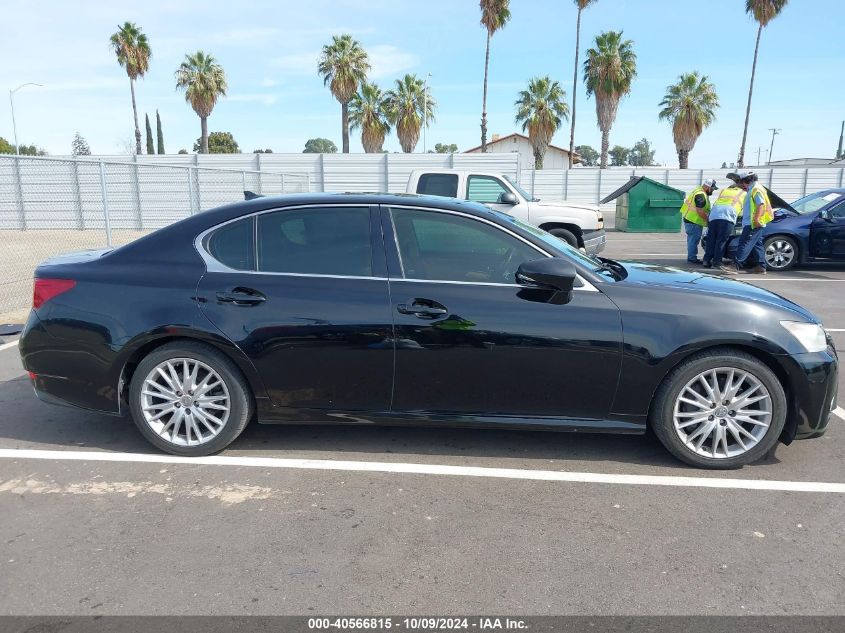 2013 Lexus Gs 350 VIN: JTHBE1BL6D5006691 Lot: 40566815