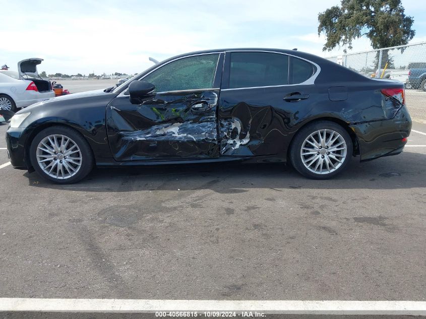 2013 Lexus Gs 350 VIN: JTHBE1BL6D5006691 Lot: 40566815