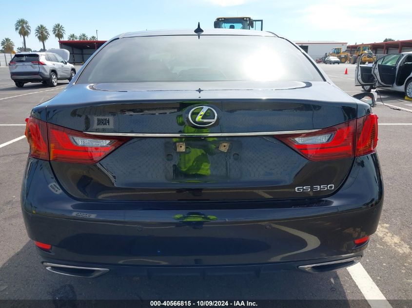 2013 Lexus Gs 350 VIN: JTHBE1BL6D5006691 Lot: 40566815