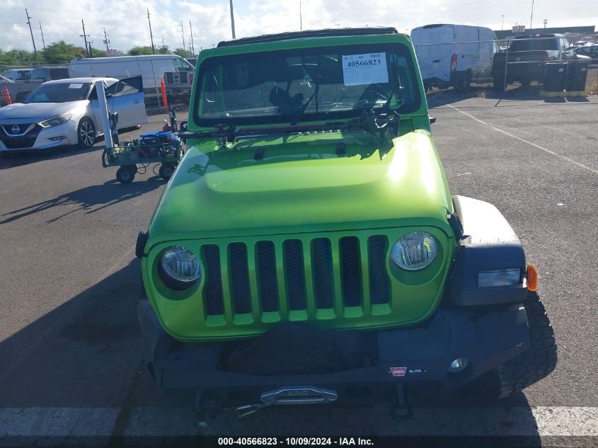 2018 Jeep Wrangler Unlimited Sport S 4X4 VIN: 1C4HJXDNXJW253274 Lot: 40566823