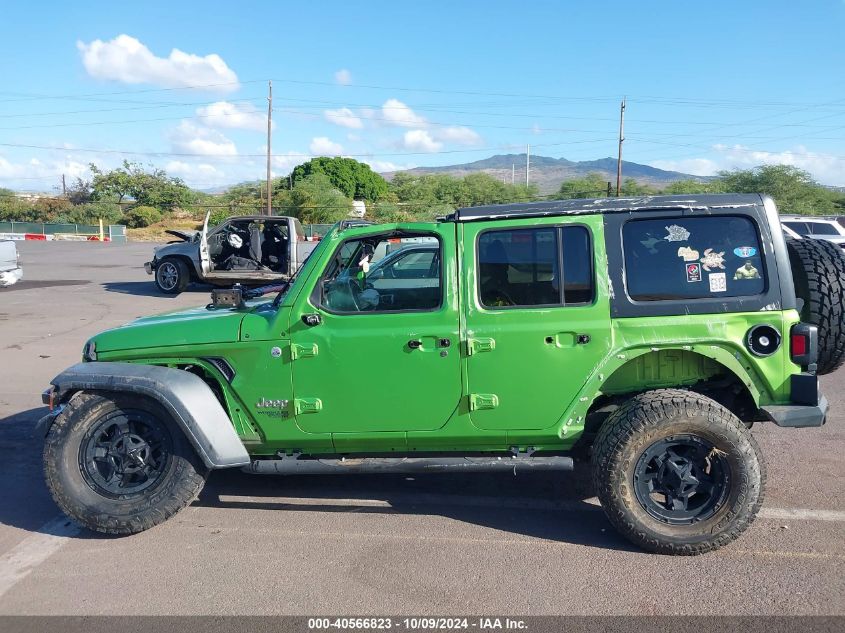 2018 Jeep Wrangler Unlimited Sport S 4X4 VIN: 1C4HJXDNXJW253274 Lot: 40566823