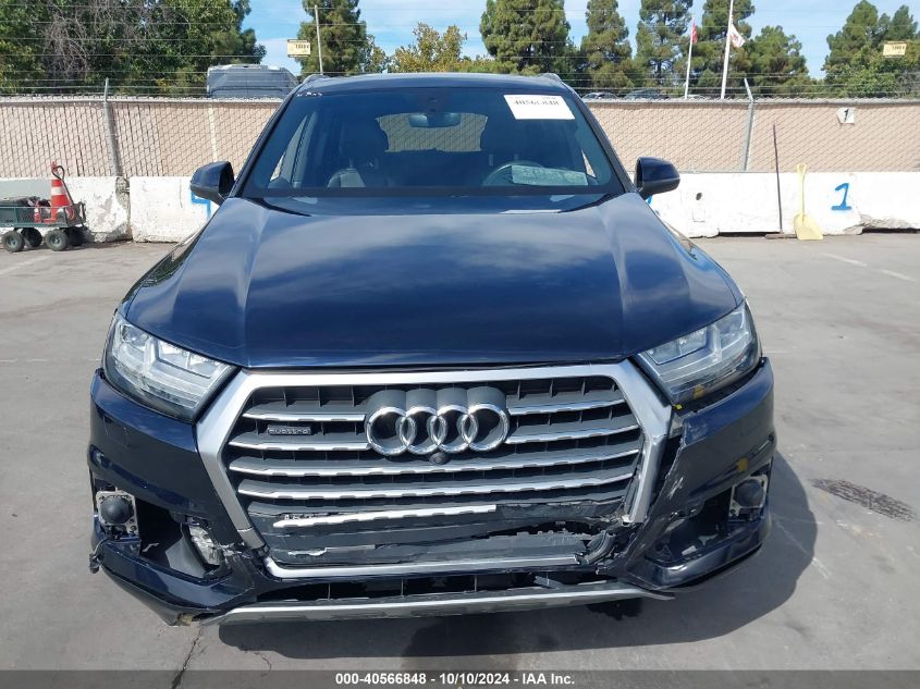 2017 Audi Q7 3.0T Premium VIN: WA1VAAF7XHD057835 Lot: 40566848