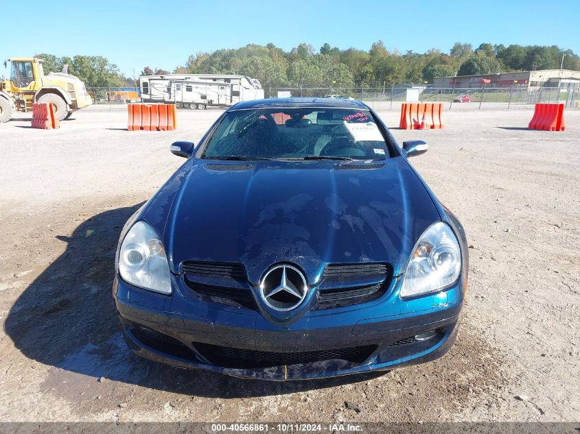 2006 Mercedes-Benz Slk 280 VIN: WDBWK54F66F127355 Lot: 40566861