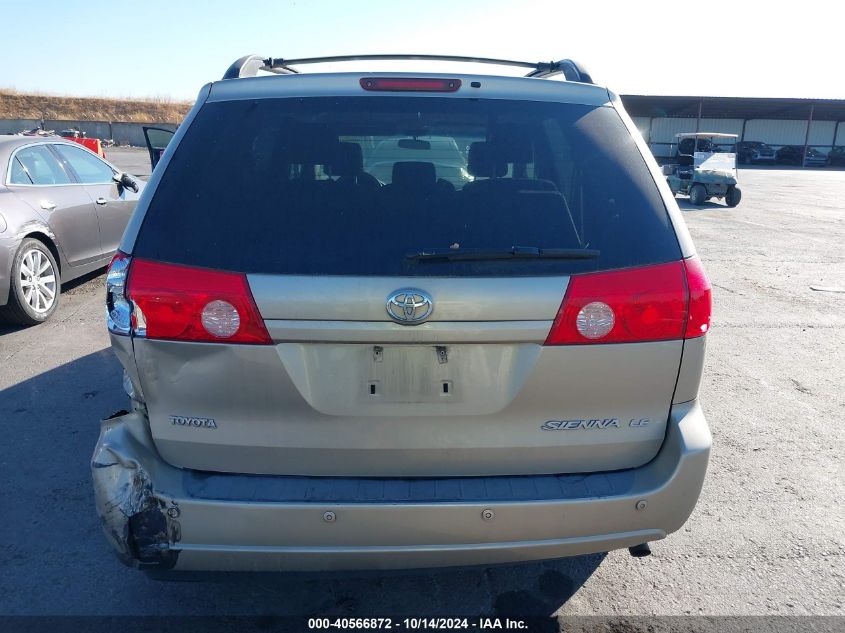 2008 Toyota Sienna Le VIN: 5TDZK23C68S219976 Lot: 40566872
