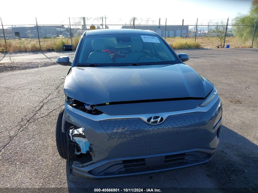 2019 Hyundai Kona Ev Ultimate VIN: KM8K53AG6KU024687 Lot: 40566901