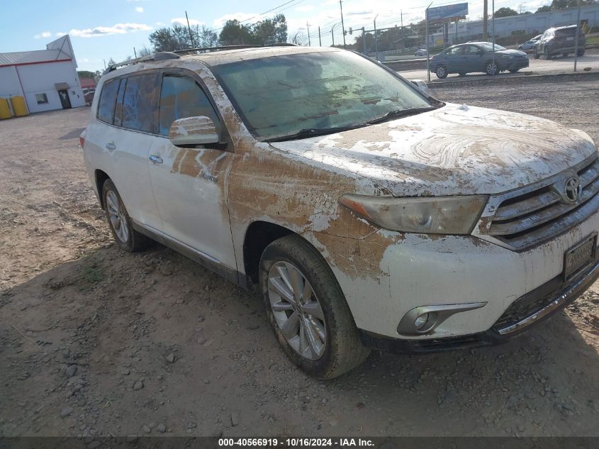 2012 Toyota Highlander Limited V6 VIN: 5TDDK3EH0CS165494 Lot: 40566919