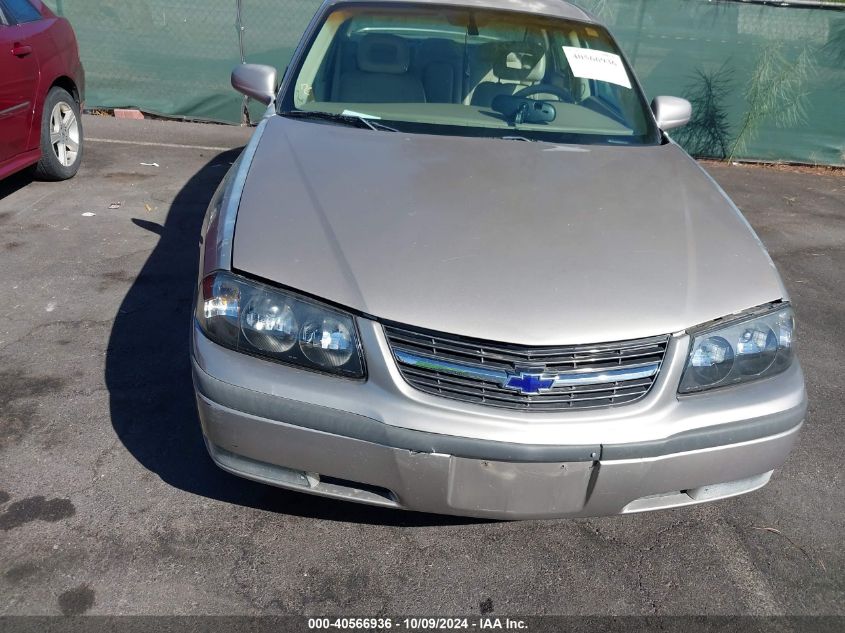 2002 Chevrolet Impala Ls VIN: 2G1WH55K329168372 Lot: 40566936