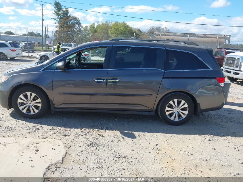 2014 Honda Odyssey Ex-L VIN: 5FNRL5H60EB073026 Lot: 40566937