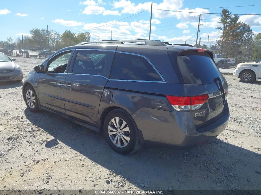 2014 Honda Odyssey Ex-L VIN: 5FNRL5H60EB073026 Lot: 40566937