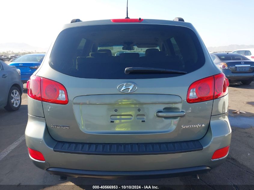 2009 Hyundai Santa Fe Gls VIN: 5NMSG13D29H237997 Lot: 40566953