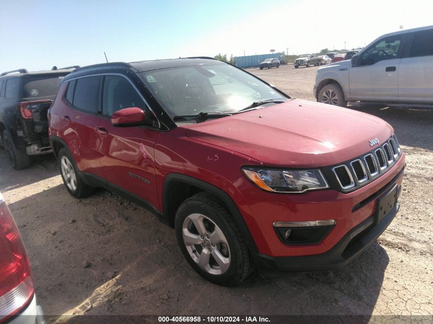 2019 Jeep Compass Latitude 4X4 VIN: 3C4NJDBB1KT678464 Lot: 40566958