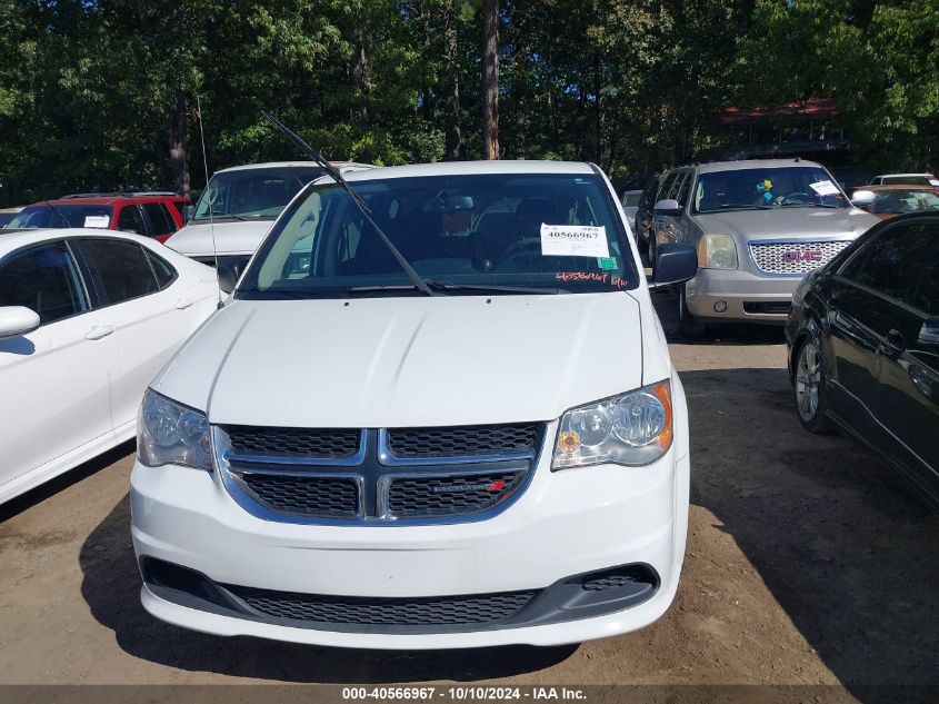 2018 Dodge Grand Caravan Se VIN: 2C4RDGBG2JR225316 Lot: 40566967