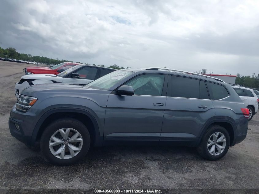 2018 Volkswagen Atlas 3.6L V6 Se/3.6L V6 Se W/Technology VIN: 1V2DR2CA9JC587160 Lot: 40566983