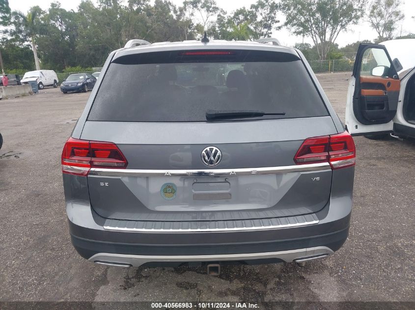 2018 Volkswagen Atlas 3.6L V6 Se/3.6L V6 Se W/Technology VIN: 1V2DR2CA9JC587160 Lot: 40566983