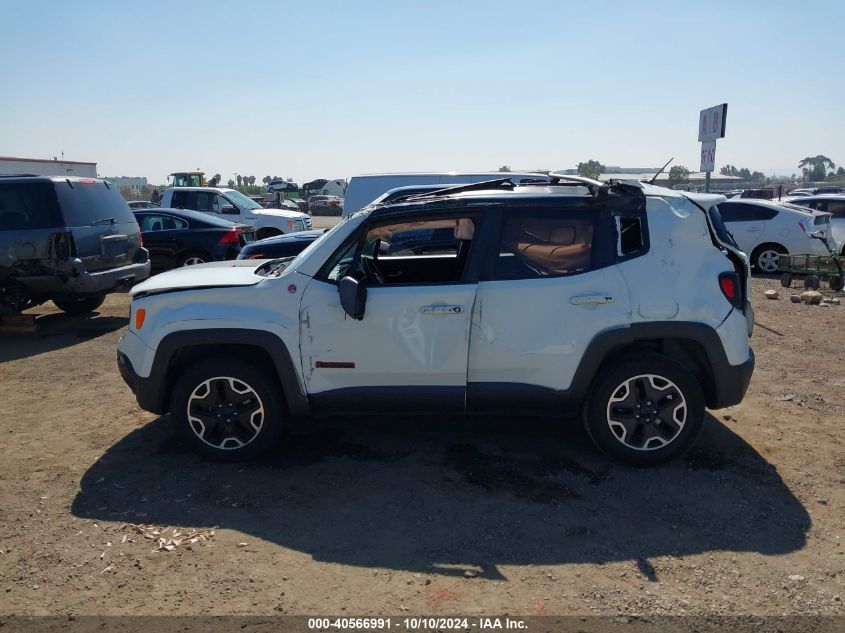 2016 Jeep Renegade Trailhawk VIN: ZACCJBCT7GPD80423 Lot: 40566991