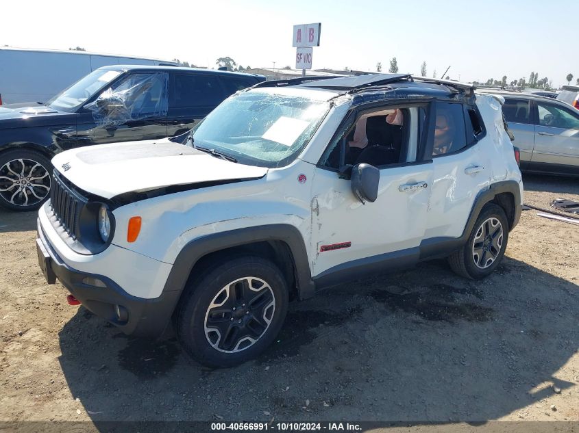 2016 Jeep Renegade Trailhawk VIN: ZACCJBCT7GPD80423 Lot: 40566991