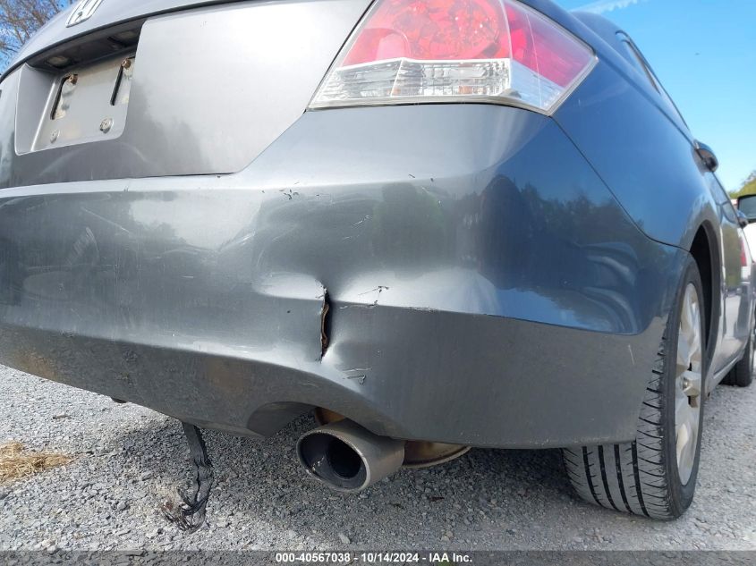 2009 Honda Accord Exl VIN: 1HGCP26849A154298 Lot: 40567038