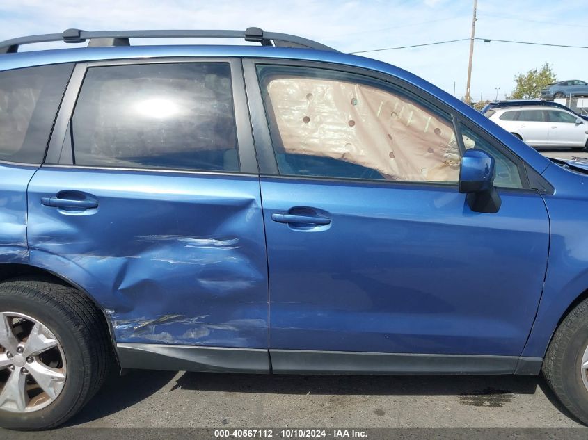 2016 Subaru Forester 2.5I Premium VIN: JF2SJAFC9GH458341 Lot: 40567112