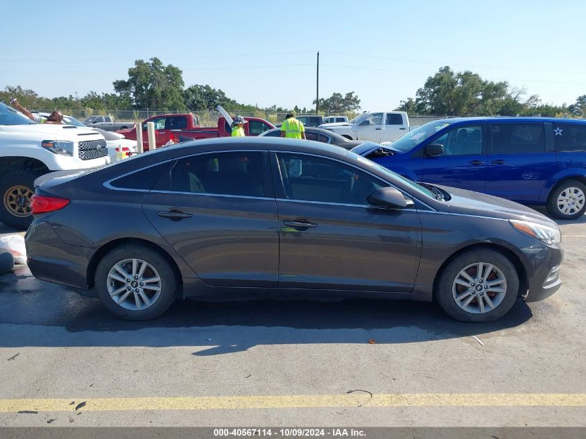 2015 Hyundai Sonata Se VIN: 5NPE24AF1FH055336 Lot: 40567114