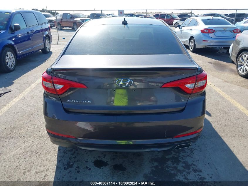 2015 Hyundai Sonata Se VIN: 5NPE24AF1FH055336 Lot: 40567114