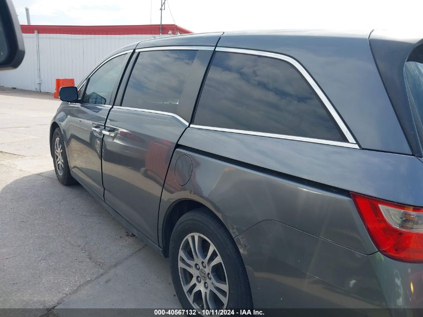 2012 Honda Odyssey Ex-L VIN: 5FNRL5H6XCB074259 Lot: 40567132