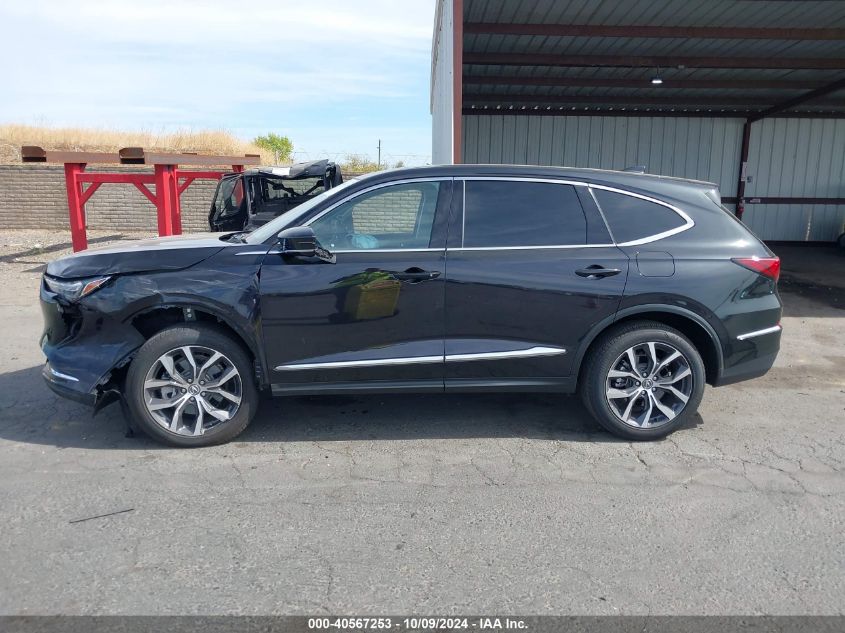 2023 Acura Mdx Technology Package VIN: 5J8YD9H43PL003424 Lot: 40567253