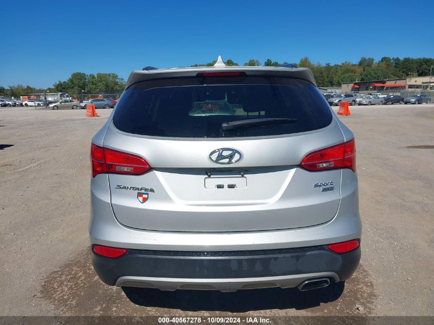 5XYZUDLB8EG186968 2014 Hyundai Santa Fe Sport 2.4L