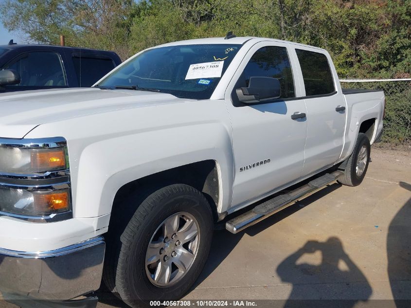 2014 Chevrolet Silverado 1500 1Lt VIN: 3GCPCREH0EG512837 Lot: 40567308