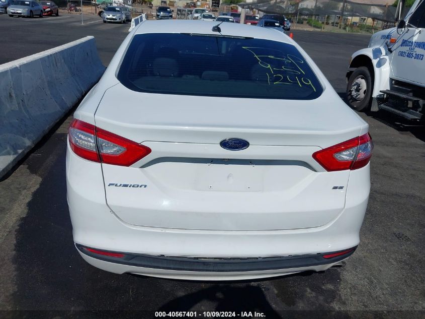 2015 Ford Fusion Se VIN: 3FA6P0H7XFR151613 Lot: 40567401