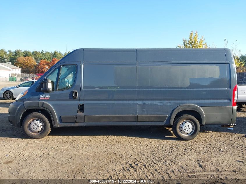 2019 Ram Promaster 3500 Cargo Van High Roof 159 Wb Ext VIN: 3C6URVJG0KE548629 Lot: 40567415