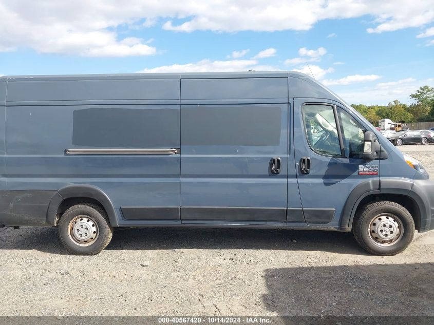 2019 Ram Promaster 3500 Cargo Van High Roof 159 Wb Ext VIN: 3C6URVJG4KE556104 Lot: 40567420