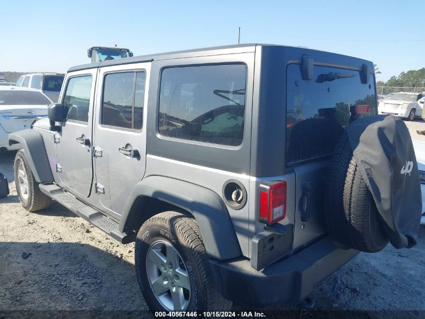 2014 Jeep Wrangler Unlimited Sport VIN: 1C4HJWDG6EL264033 Lot: 40567446