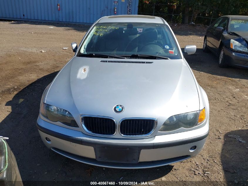 WBAAZ33485KW75632 2005 BMW 325I