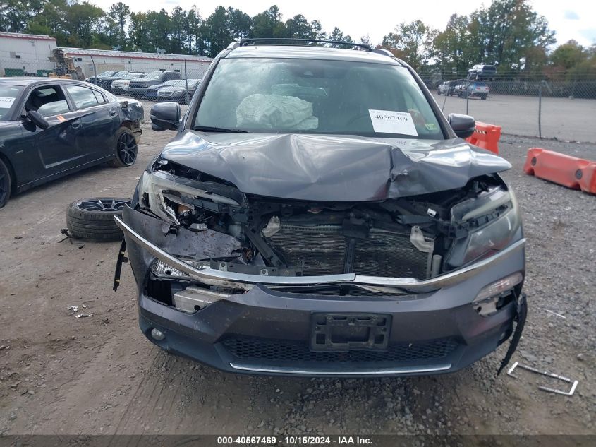 2016 Honda Pilot Touring VIN: 5FNYF6H91GB011351 Lot: 40567469