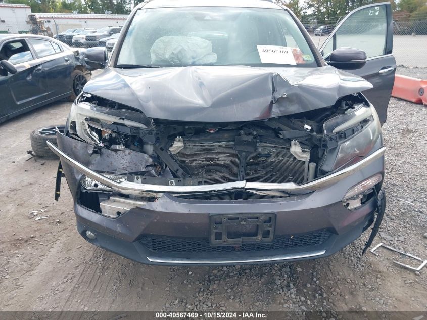 2016 Honda Pilot Touring VIN: 5FNYF6H91GB011351 Lot: 40567469