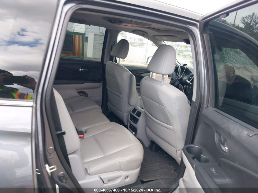 2016 Honda Pilot Touring VIN: 5FNYF6H91GB011351 Lot: 40567469