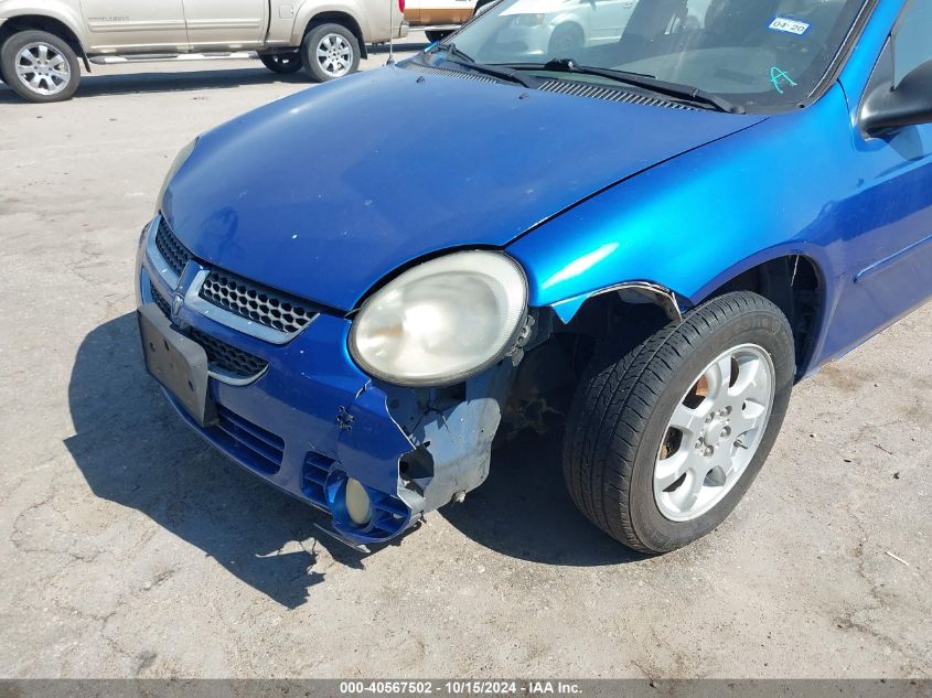 2005 Dodge Neon Sxt VIN: 1B3ES56C55D240113 Lot: 40567502